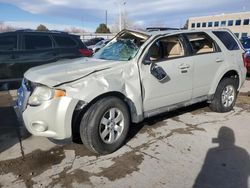 Salvage cars for sale at Littleton, CO auction: 2009 Ford Escape Limited