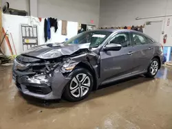 Salvage cars for sale at Elgin, IL auction: 2017 Honda Civic LX