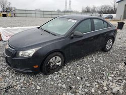 Salvage cars for sale at Barberton, OH auction: 2012 Chevrolet Cruze LS