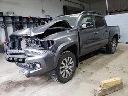 Salvage cars for sale at Candia, NH auction: 2021 Toyota Tacoma Double Cab