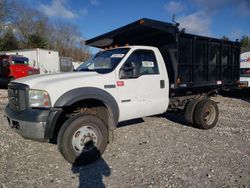 Ford salvage cars for sale: 2007 Ford F550 Super Duty