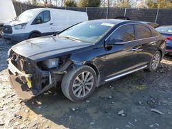 Salvage cars for sale at Waldorf, MD auction: 2017 Hyundai Sonata Sport