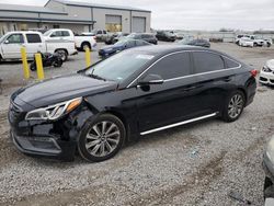 Salvage cars for sale from Copart Earlington, KY: 2015 Hyundai Sonata Sport