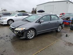 Honda salvage cars for sale: 2010 Honda Civic EXL