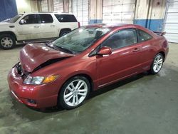 Salvage cars for sale at Woodhaven, MI auction: 2006 Honda Civic SI