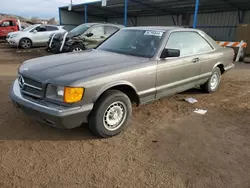 Mercedes-Benz 380-Class Vehiculos salvage en venta: 1982 Mercedes-Benz 380 SEC