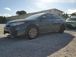 Salvage cars for sale at Opa Locka, FL auction: 2012 Toyota Camry Base