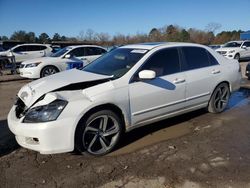 Salvage cars for sale at Florence, MS auction: 2007 Honda Accord EX