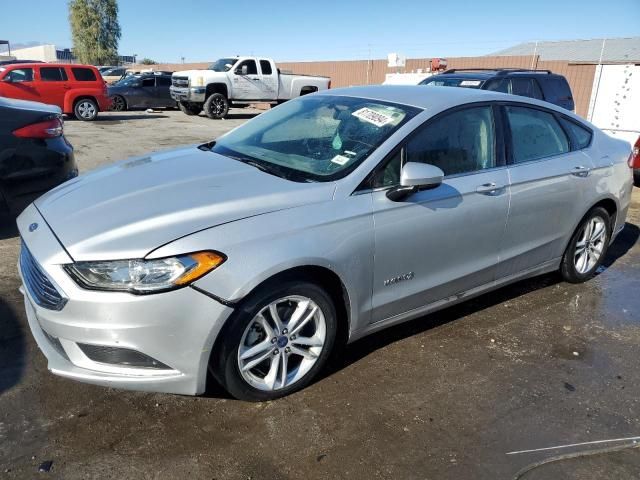 2018 Ford Fusion SE Hybrid