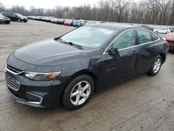 Chevrolet Malibu ls salvage cars for sale: 2016 Chevrolet Malibu LS