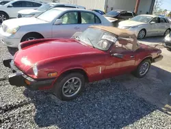 Salvage cars for sale at Riverview, FL auction: 1980 Triumph Spitfire