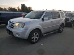 Salvage cars for sale at Martinez, CA auction: 2009 Honda Pilot EX