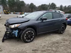 Salvage cars for sale at Mendon, MA auction: 2022 Subaru Crosstrek Premium