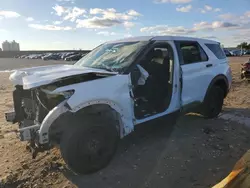 Ford salvage cars for sale: 2021 Ford Explorer Police Interceptor