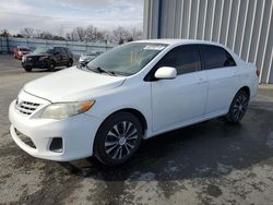 Salvage cars for sale from Copart Antelope, CA: 2013 Toyota Corolla Base