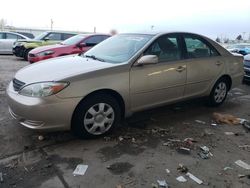 Salvage cars for sale at Dyer, IN auction: 2004 Toyota Camry LE