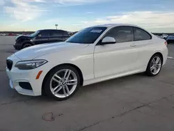 2016 BMW 228 XI Sulev en venta en Grand Prairie, TX