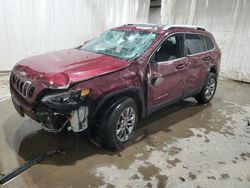 Salvage cars for sale from Copart Central Square, NY: 2019 Jeep Cherokee Latitude Plus