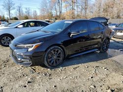 Salvage cars for sale at Waldorf, MD auction: 2023 Toyota Corolla SE