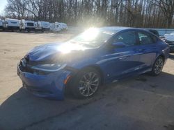 Salvage cars for sale at Glassboro, NJ auction: 2015 Chrysler 200 S