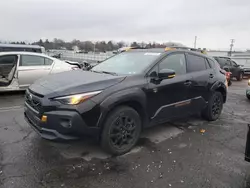 Salvage cars for sale at Pennsburg, PA auction: 2024 Subaru Crosstrek Wilderness