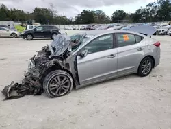 Salvage cars for sale at Ocala, FL auction: 2017 Hyundai Elantra SE