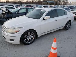 Salvage cars for sale from Copart Spartanburg, SC: 2011 Hyundai Genesis 4.6L