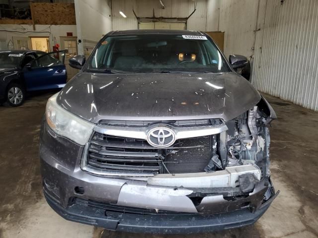 2014 Toyota Highlander LE