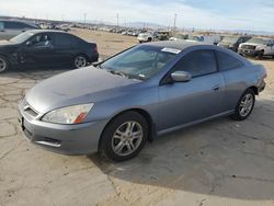 Honda salvage cars for sale: 2007 Honda Accord EX