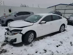 Chevrolet salvage cars for sale: 2021 Chevrolet Malibu LT