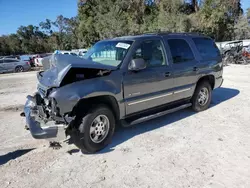 Salvage cars for sale at Ocala, FL auction: 2002 Chevrolet Tahoe C1500