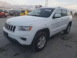 Salvage cars for sale at Farr West, UT auction: 2015 Jeep Grand Cherokee Laredo