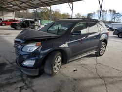 Salvage cars for sale at Cartersville, GA auction: 2017 Chevrolet Equinox LT