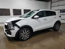 KIA Vehiculos salvage en venta: 2017 KIA Sportage EX