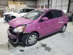 Salvage cars for sale at Rogersville, MO auction: 2015 Mitsubishi Mirage DE