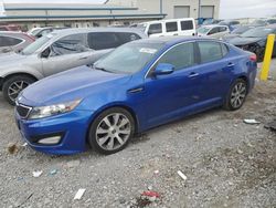 Salvage cars for sale at Earlington, KY auction: 2013 KIA Optima SX