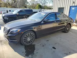 Mercedes-Benz s-Class salvage cars for sale: 2016 Mercedes-Benz S 550