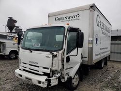 Salvage trucks for sale at Louisville, KY auction: 2015 Isuzu NPR HD