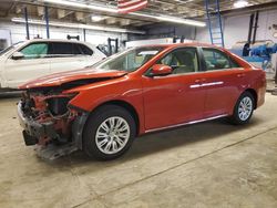 Salvage cars for sale at Wheeling, IL auction: 2014 Toyota Camry L