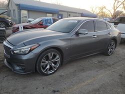 Salvage cars for sale from Copart Wichita, KS: 2015 Infiniti Q70 3.7