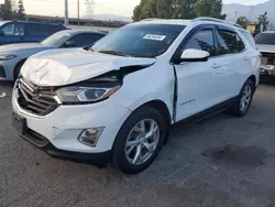 Salvage cars for sale at Rancho Cucamonga, CA auction: 2018 Chevrolet Equinox LT