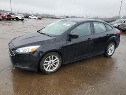 Vehiculos salvage en venta de Copart Woodhaven, MI: 2018 Ford Focus SE