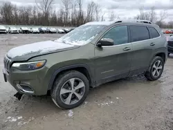 2019 Jeep Cherokee Limited en venta en Leroy, NY