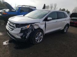 Salvage cars for sale from Copart Ontario Auction, ON: 2017 Ford Edge SEL