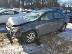 Toyota Vehiculos salvage en venta: 2016 Toyota Corolla L