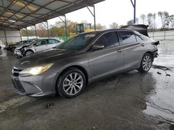 Salvage cars for sale at Cartersville, GA auction: 2015 Toyota Camry XSE