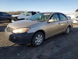 Salvage cars for sale from Copart Assonet, MA: 2003 Toyota Camry LE