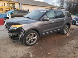 Ford Explorer Limited salvage cars for sale: 2013 Ford Explorer Limited