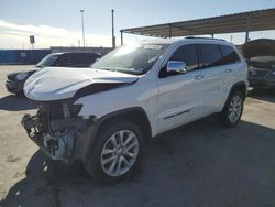 SUV salvage a la venta en subasta: 2017 Jeep Grand Cherokee Limited