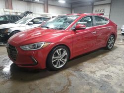 Salvage cars for sale at Elgin, IL auction: 2017 Hyundai Elantra SE